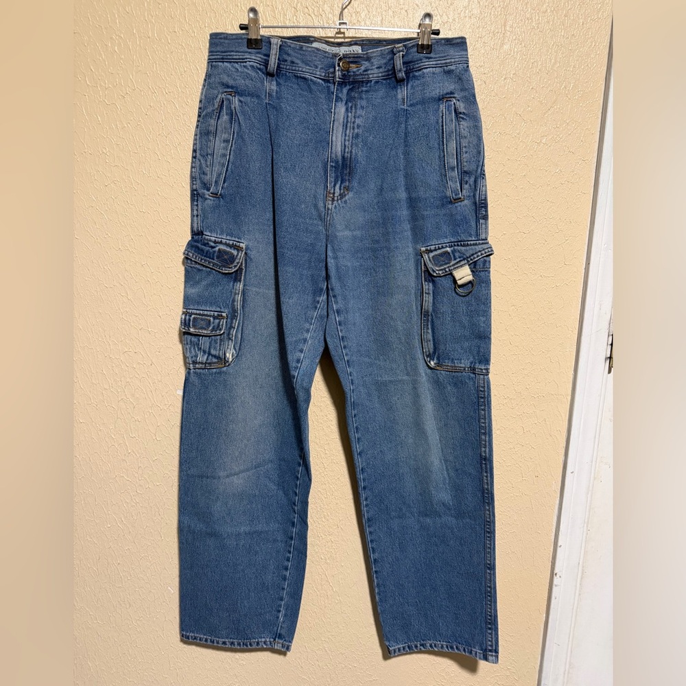 Bugle‎ Boy Vintage Baggy Cargo Jeans 33